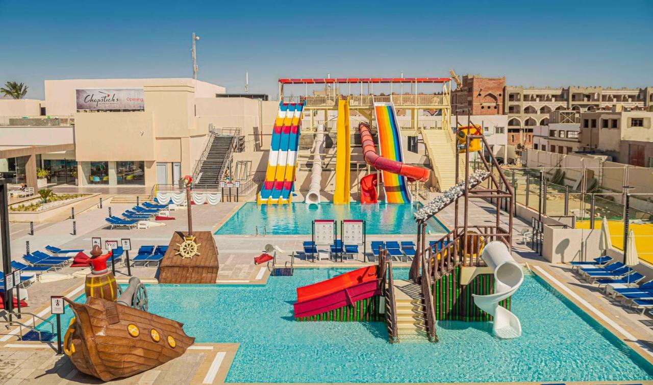 Amarina Abu Soma Resort&Aquapark Hurghada Exterior foto